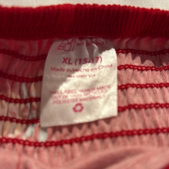 No Boundaries Red and Yellow Strapless Dress - Picture 2 of 4